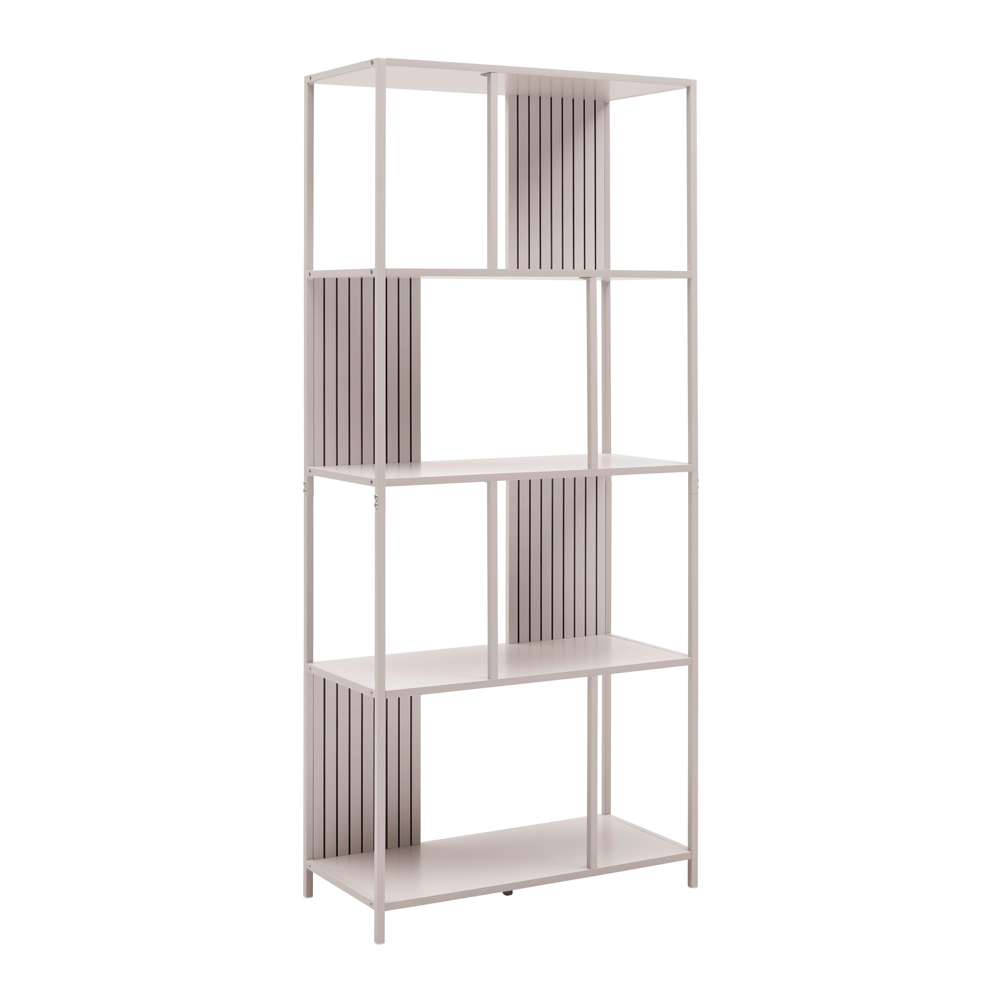 Polica Modano - kašmir, Moderno, drvni materijal/metal (75/170/35cm) - Modern Living