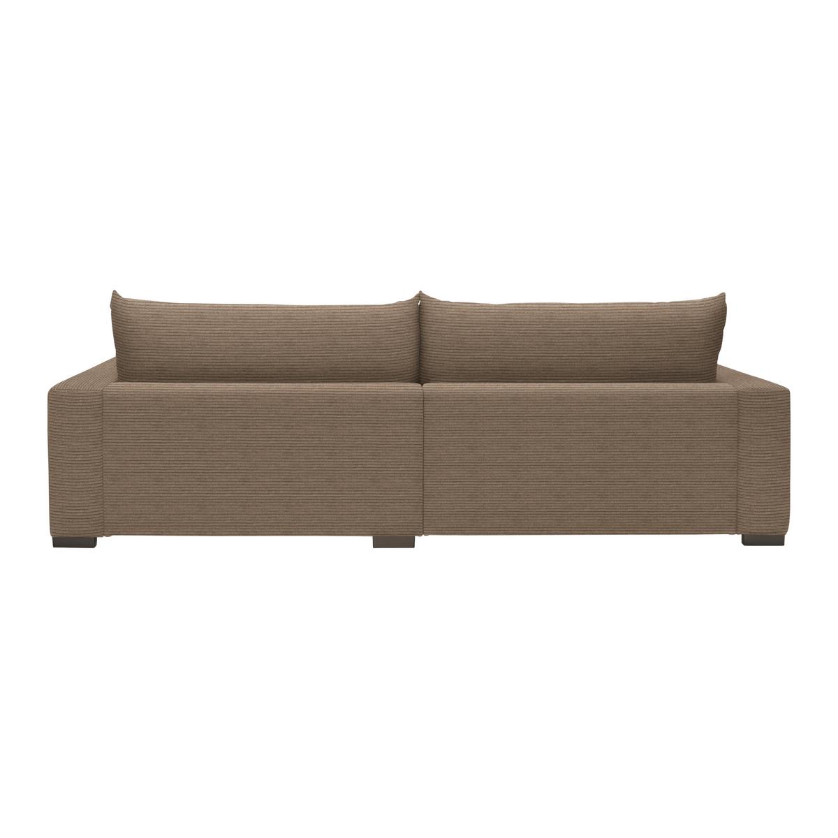 Megasofa Pedro Karamell - Karamell, MODERN, Holz/Holzwerkstoff (261/83/124cm) - Mömax