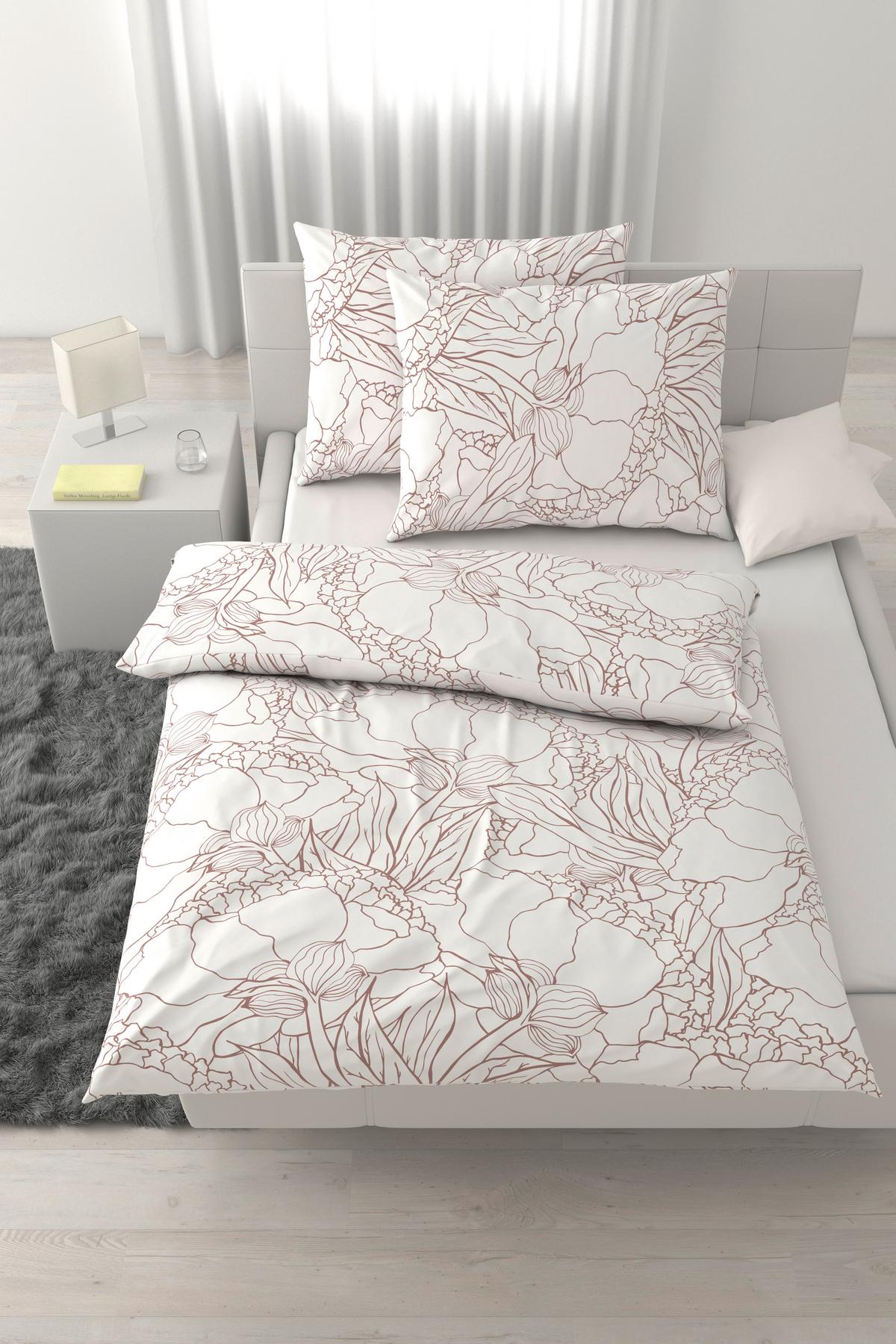 Posteljina Emma Xxl 200x200/2x60x80cm - prljavo ružičasta, tekstil (200/200cm) - Mömax