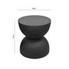 SIDOBORD TONDO -TREND- - svart, Lifestyle (40/41cm) - Premium Living