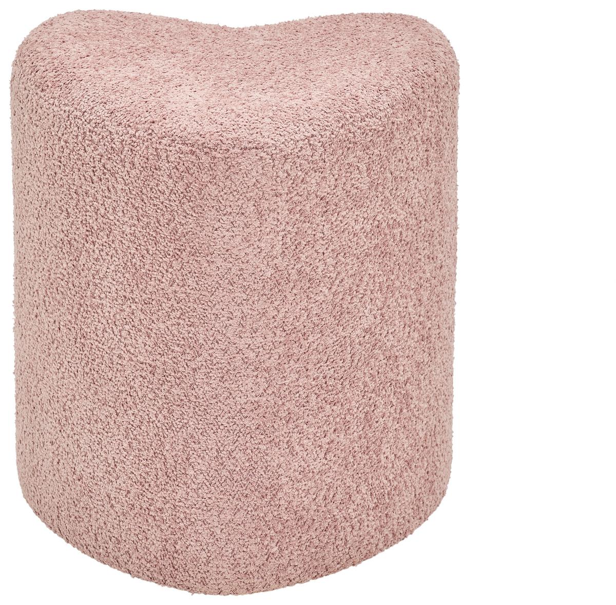 HOKER ANIKA - jaskrawy róż, Trend, materiał drewnopochodny/tkanina (41/44/41cm) - Xora