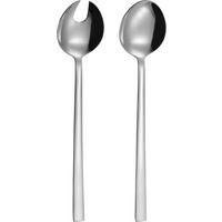 Salatbesteck Basic in Silberfarben - Silberfarben, Konventionell, Metall - Mömax