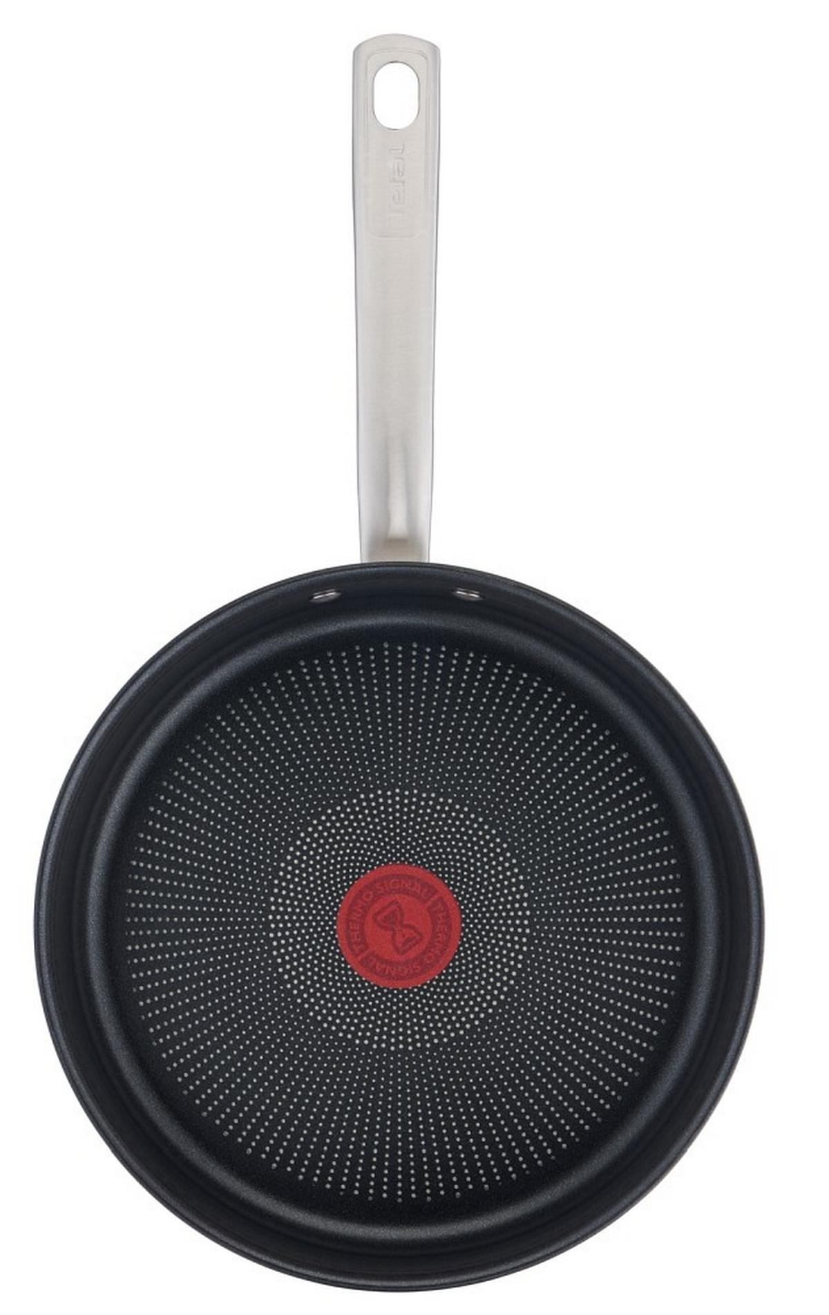 PATELNIA E31004 TEFAL - kolor chromowy, Basics, metal (24cm) - Tefal