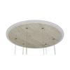 LED-HÄNGLAMPA STONI - champagne, Modern, metall/plast (42/42/150cm) - Mömax