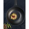 WOK BLACK LINE - svart, Klassisk, metall/plast (30/9,5cm) - Gourmesto