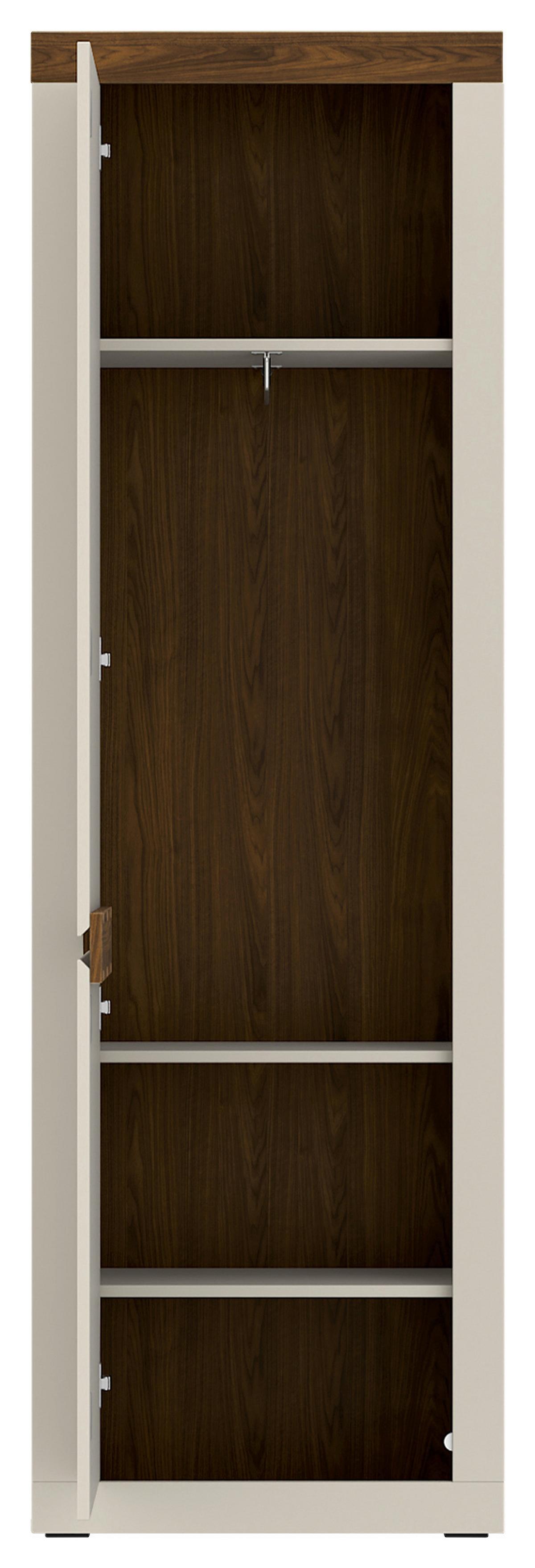Dulap Pentru Hol Salo - cașmir/culoare lemn de nuc, Modern, material pe bază de lemn (94,2/205,1/36,6cm) - Modern Living