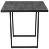 UTDRAGBART BORD NILS 2 -TOP- - mörkgrå/svart, Design, metall/trämaterial (140-180/85/76cm) - Mömax
