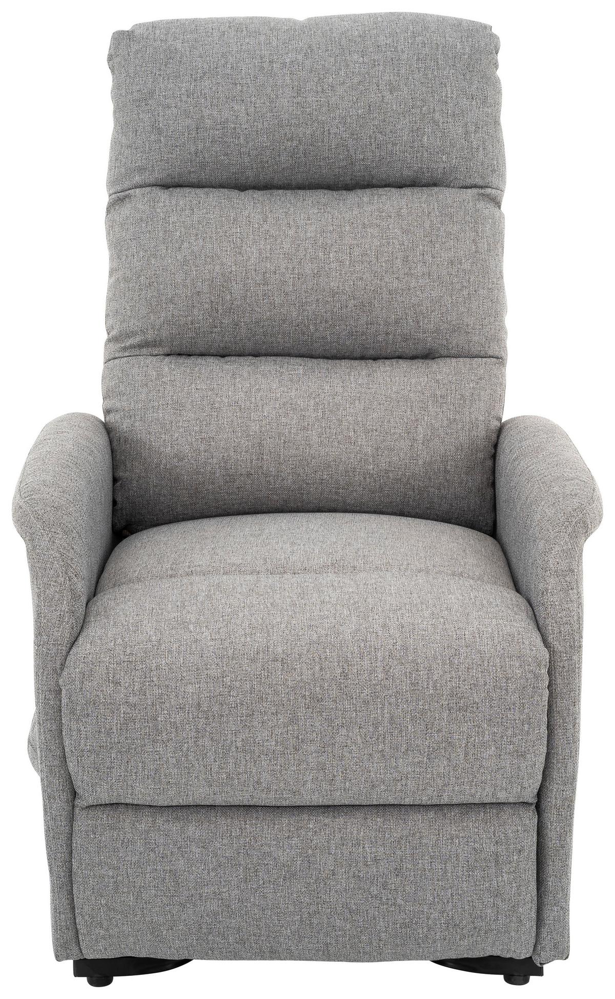 Počivalnik Luxo, Siva - siva/črna, Design, kovina/umetna masa (68/100/94cm) - Livetastic