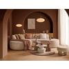 GOLVLAMPA MODERN - vit/svart, Modern, metall/textil (63.5/40/180cm) - Mömax