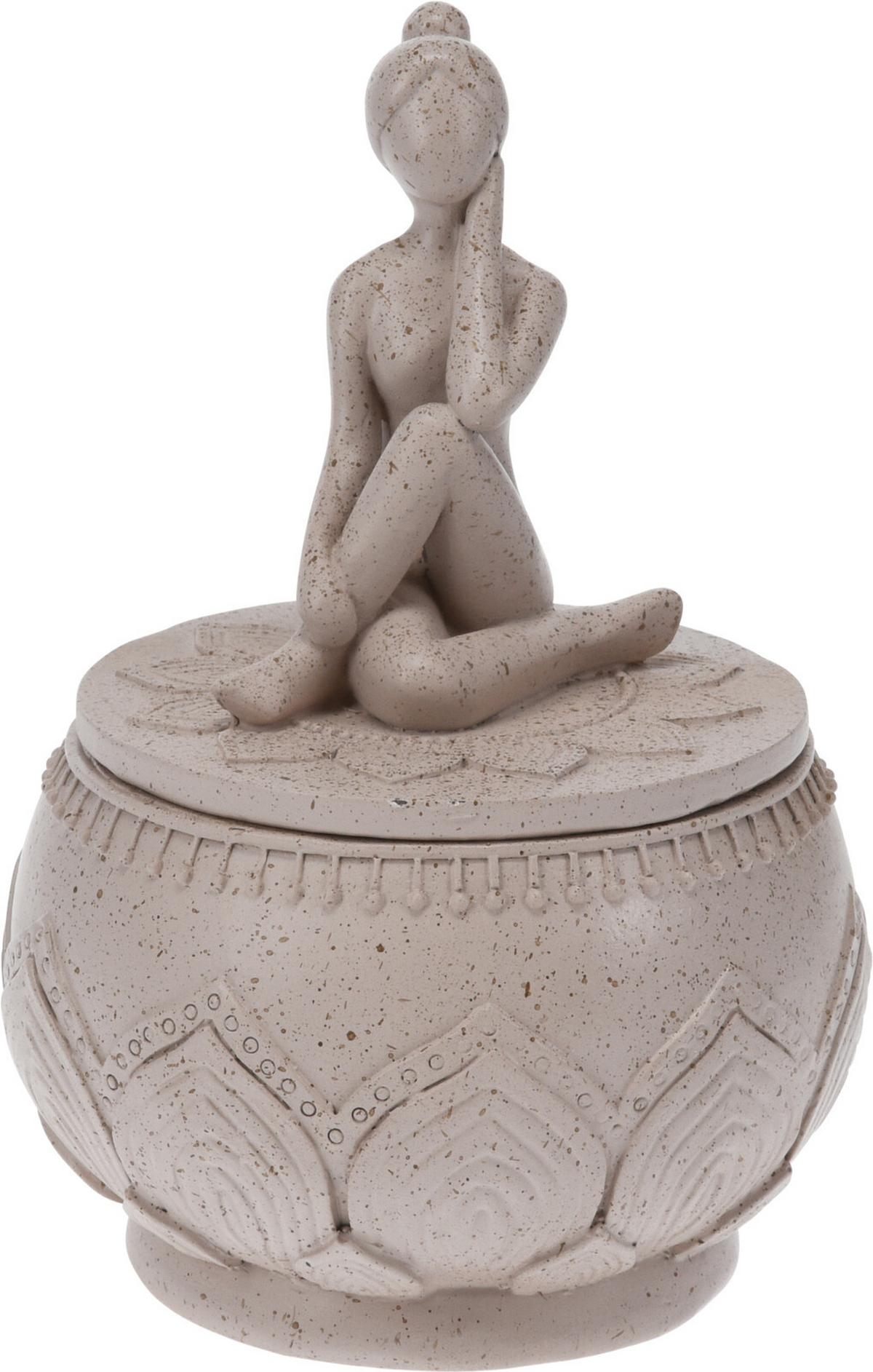 Statuetă feminină Lady Yoga - Basics (10,5/15,5cm)