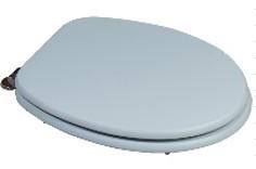 Wc-ülőke Matte Light Grey - világosszürke, Romantik / Landhaus, faalapú anyag (37,5/6/44,3-49,3cm)