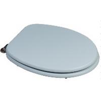 Wc-ülőke Matte Light Grey - világosszürke, Romantik / Landhaus, faalapú anyag (37,5/6/44,3-49,3cm)