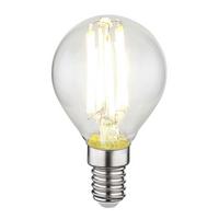 LED-Leuchtmittel 10578C max. 6 Watt - Klar, Glas/Metall (4,5/7,8cm) - Globo