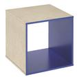 Vstavek Za Regal Aron/space - modra, leseni material (35/35/33cm)