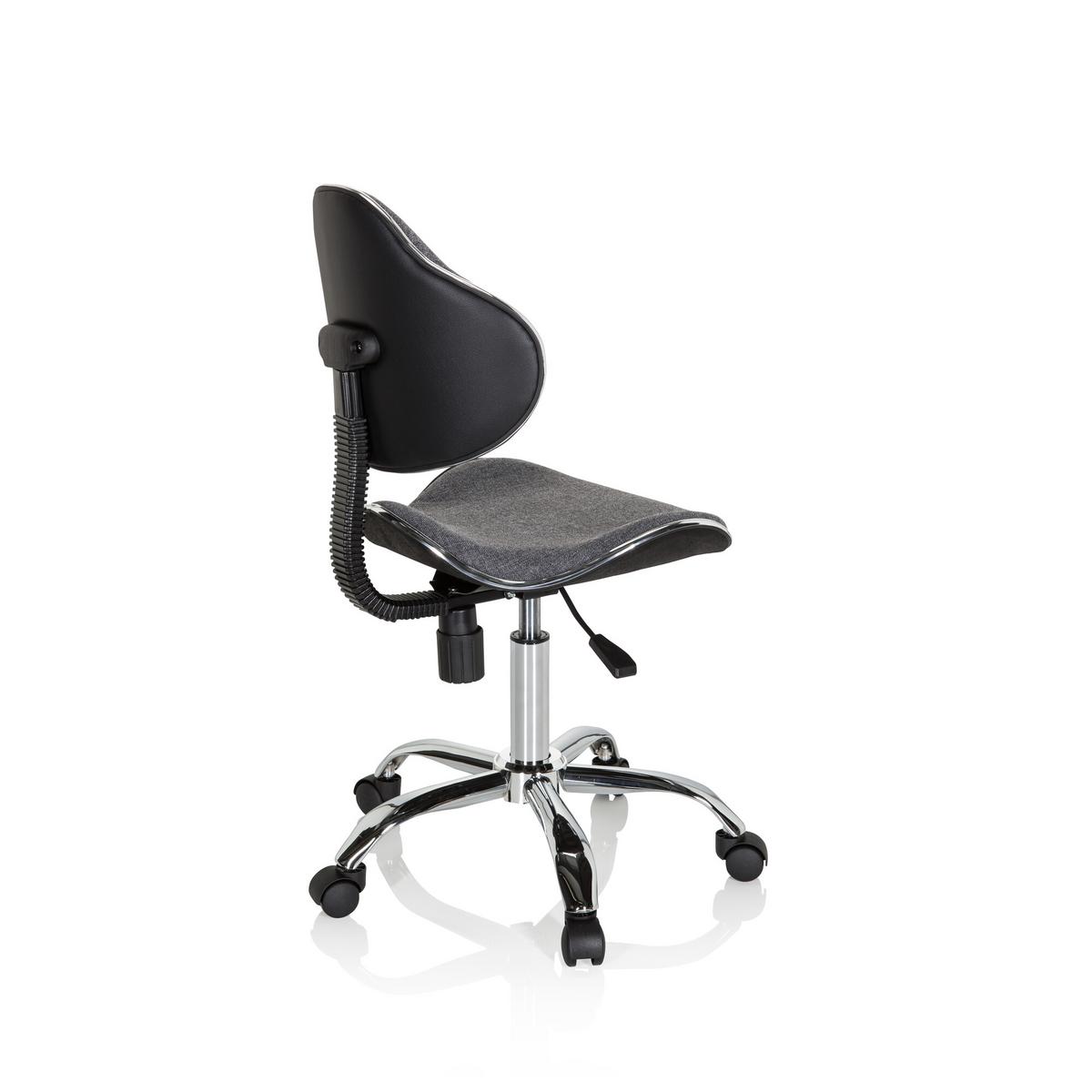 Mladinski Vrtljivi Stol Kiddy Gti 3, Siva - siva, Basics, umetna masa (47/87-98/49cm) - MID.YOU