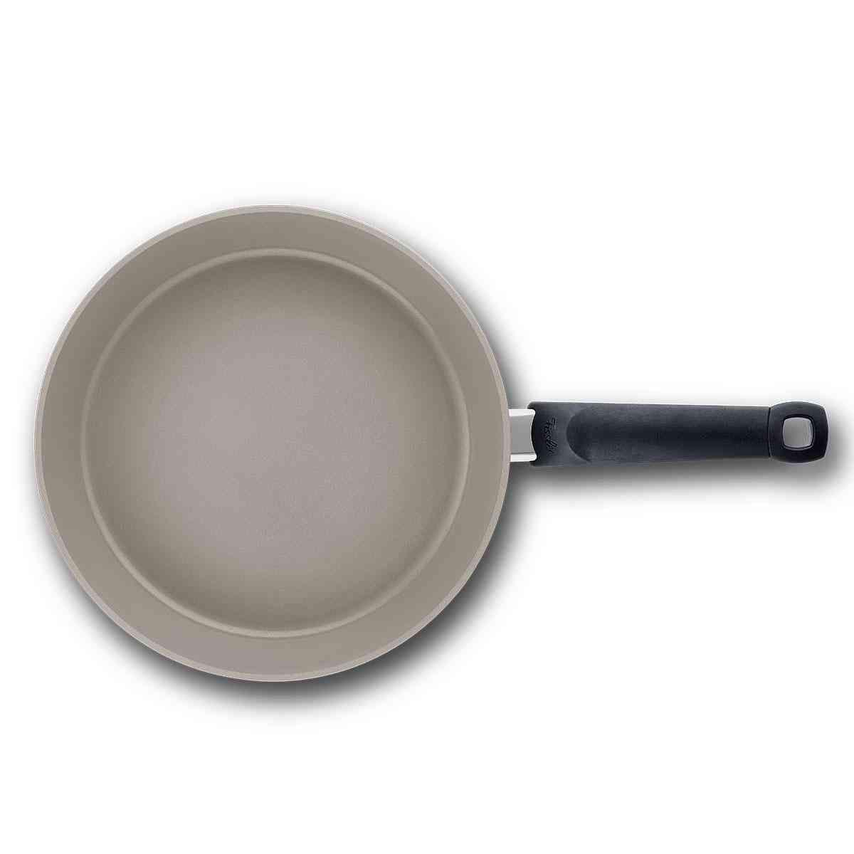 PATELNIA DO SMAŻENIA 159-220-24-100/0 FISSLER - kolor aluminiowy, Basics, metal (24cm) - Fissler