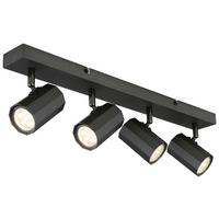 LAMPA SUFITOWA LUKKA - szary, Design, metal (53/6/14,5cm) - Novel