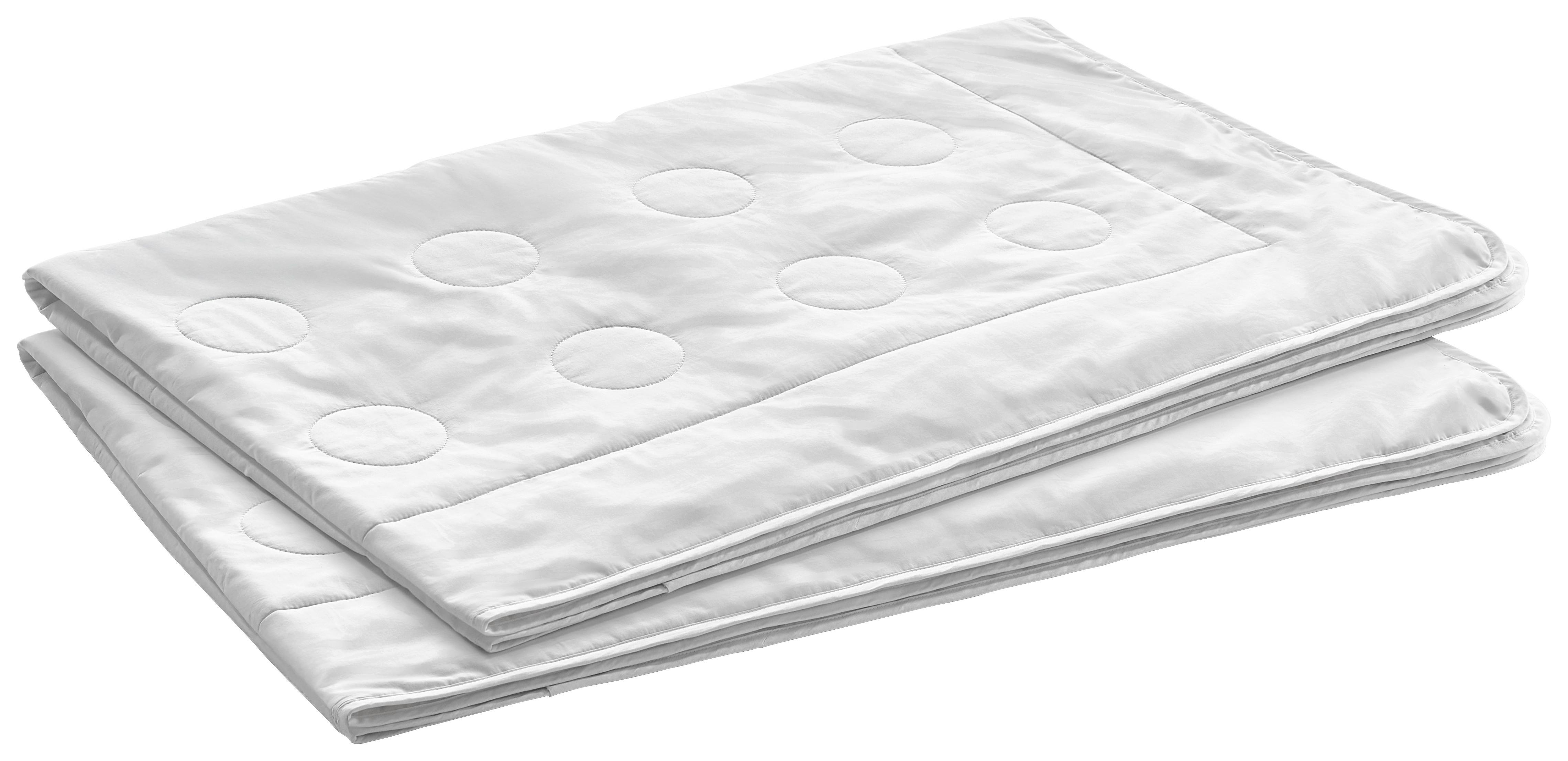 KOŁDRA LETNIA ATTU - biały, Konventionell, tkanina (135/200cm) - Sleeptex