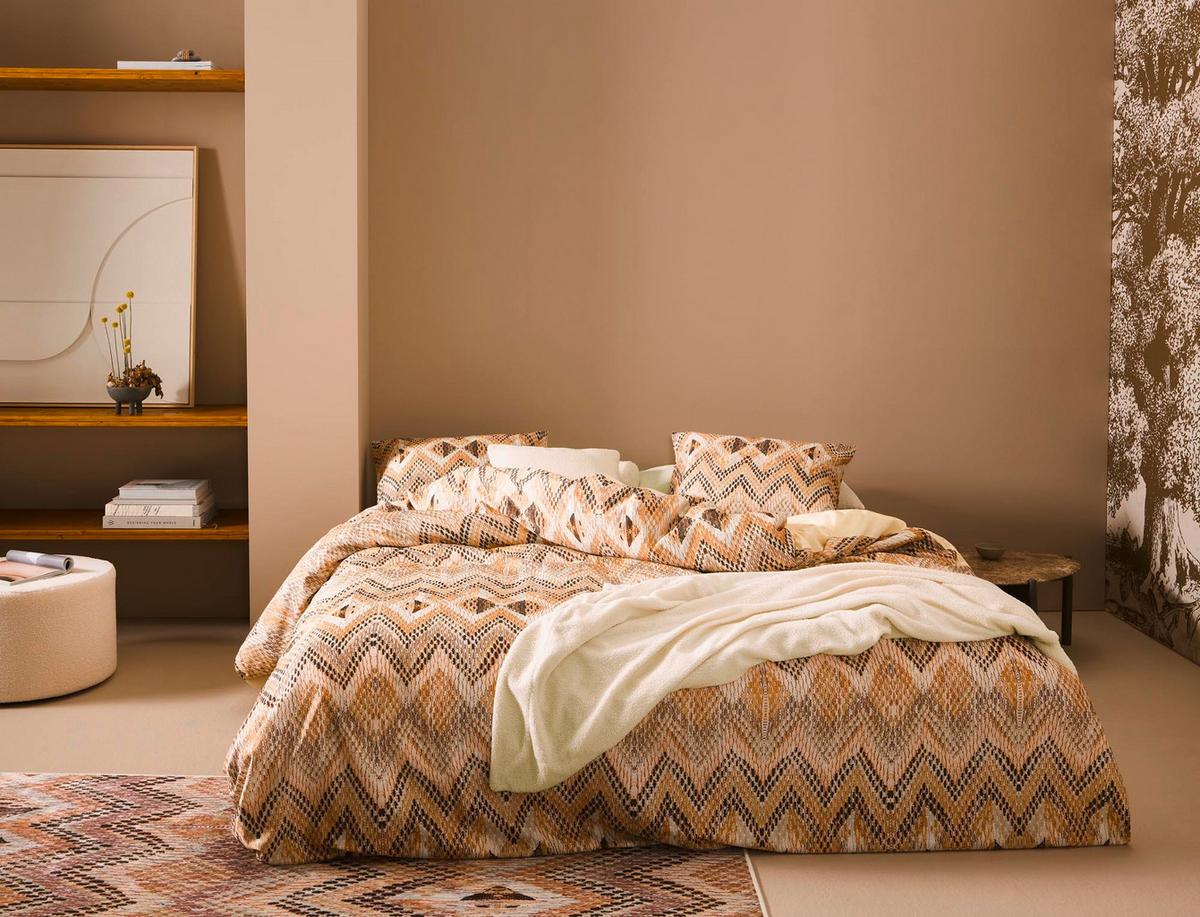 POŚCIEL DWUSTRONNA FABIENNE DUVET COVER - kremowy, Design (155/220cm) - Essenza