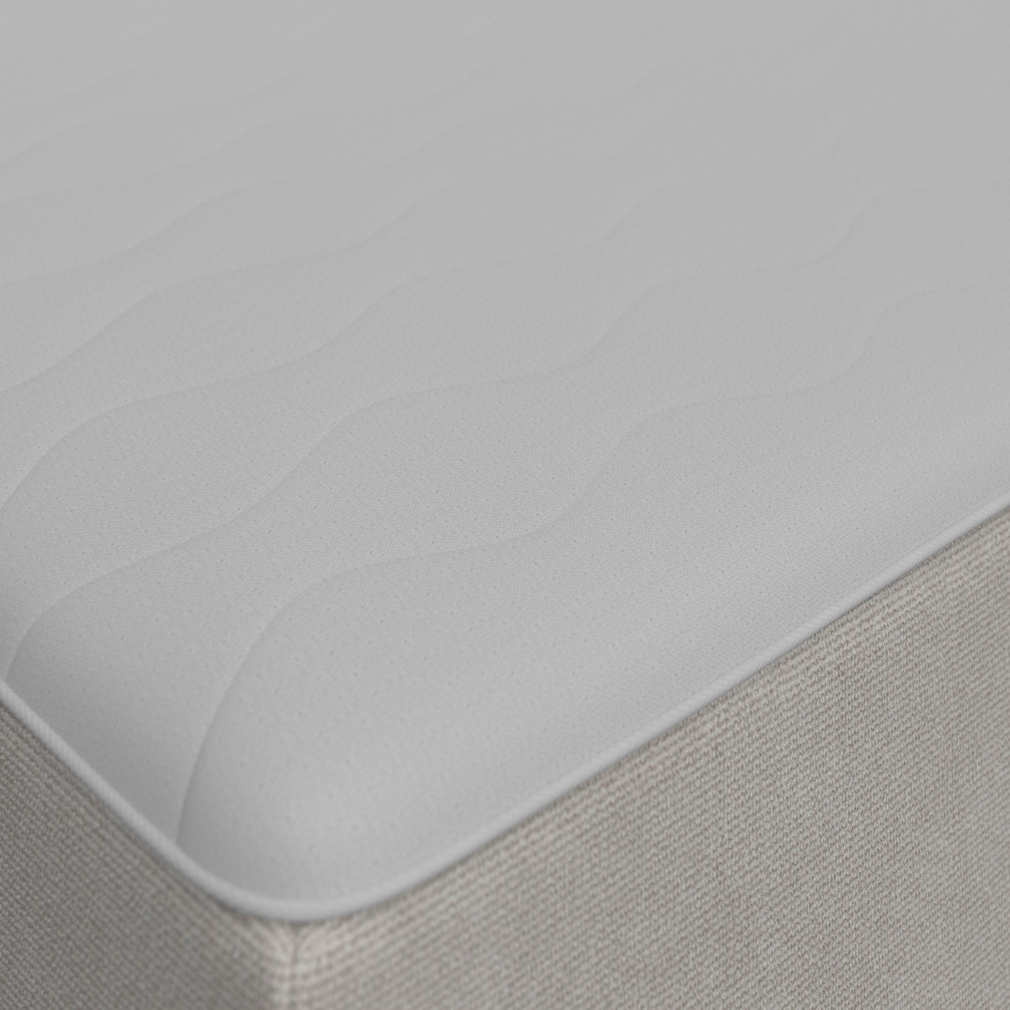 BOXSÄNG ACE - ljusgrå/svart, Modern, trä/textil (120/200cm) - Bessagi Home
