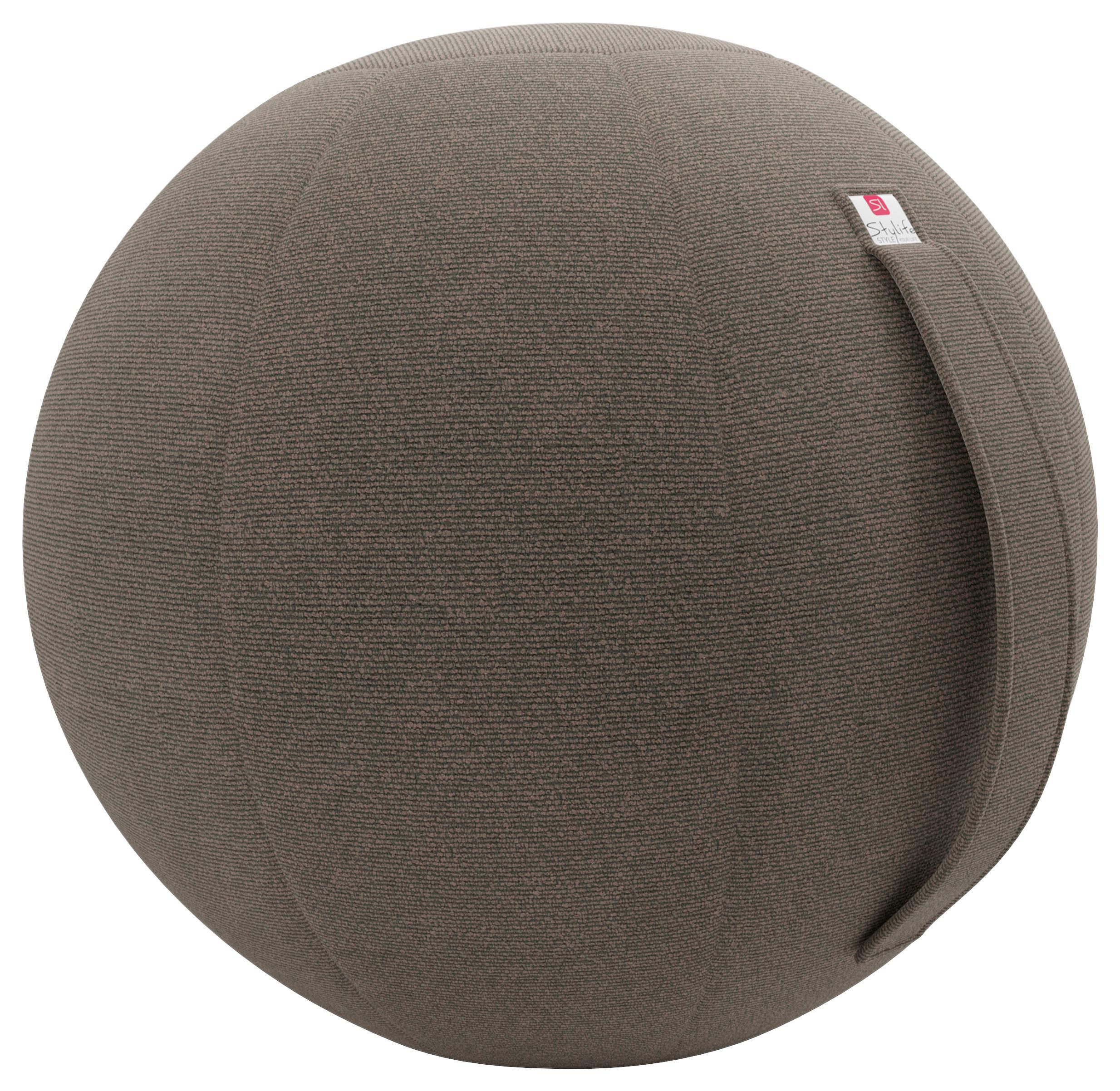 PIŁKA DO SIEDZENIA SCOOBY - taupe, Design, tkanina (65cm) - Stylife
