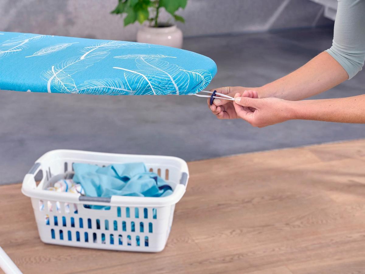 Vasalódeszka Huzat Thermo Reflect S/m - kék, textil (40/125cm) - Leifheit
