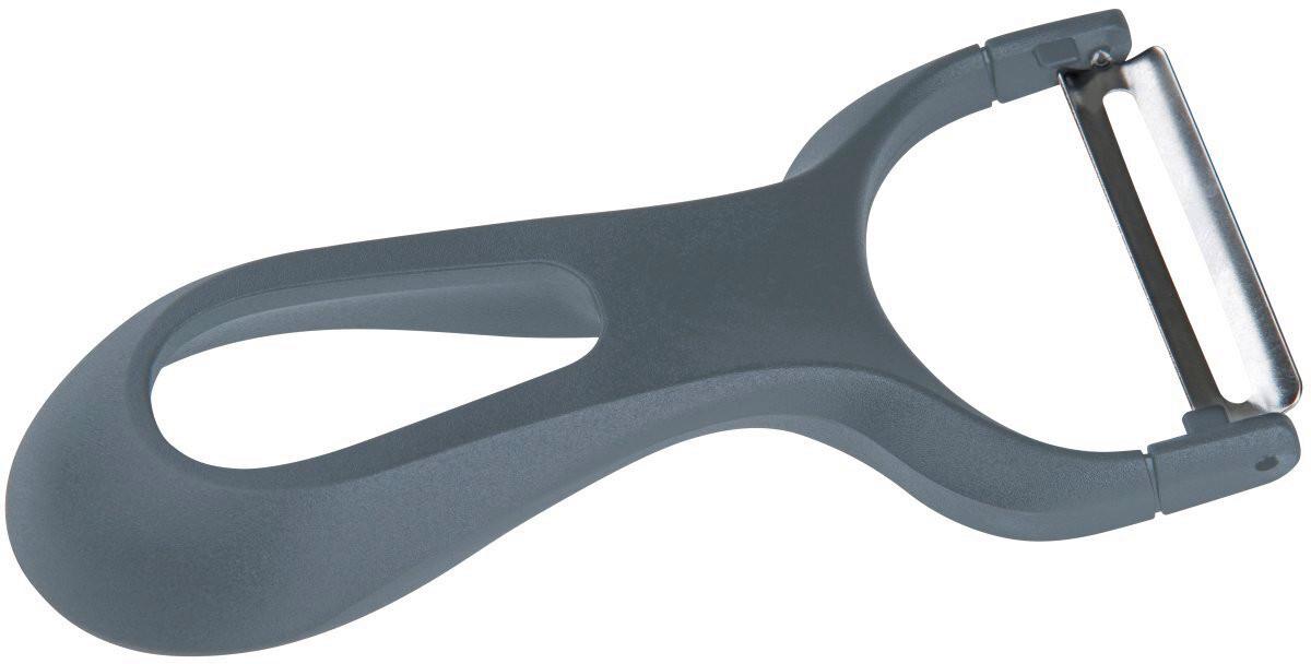 Schäler Statement in Grau - Edelstahlfarben, Kunststoff/Metall (23cm) - Fackelmann