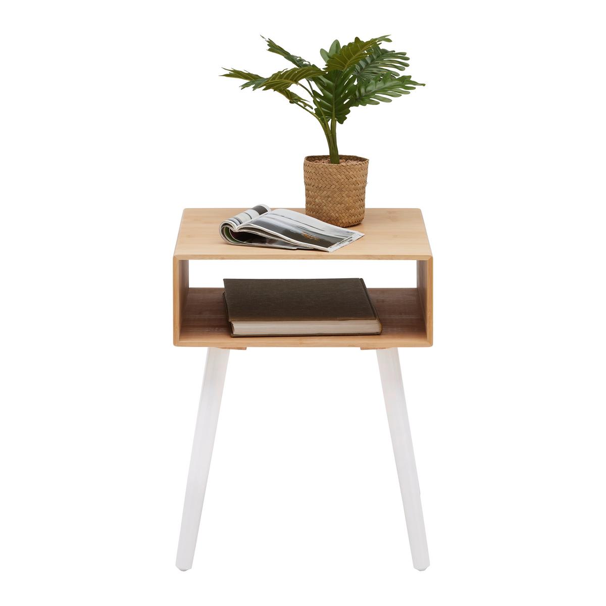 Mizica Conrad -Exklusiv- - bela/naravne barve, Moderno, les (40/50/39cm) - Mömax