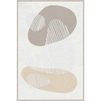 Slika Na Platnu Denise - bež/naravne barve, umetna masa/tekstil (60/90cm) - Premium Living