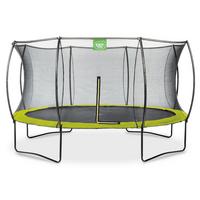 Trampolin Exit Silhouette, Ø 427cm - zelena, Konvencionalno, kovina/umetna masa (427/267cm) - EXIT Toys