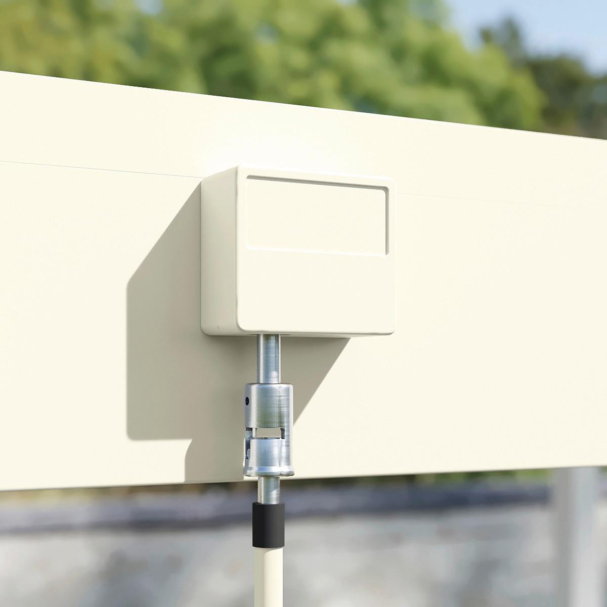 Pergola Superior, Biserna Barva, 3x4m - biserna, Basics, kovina (300/255/400cm) - Gardenson