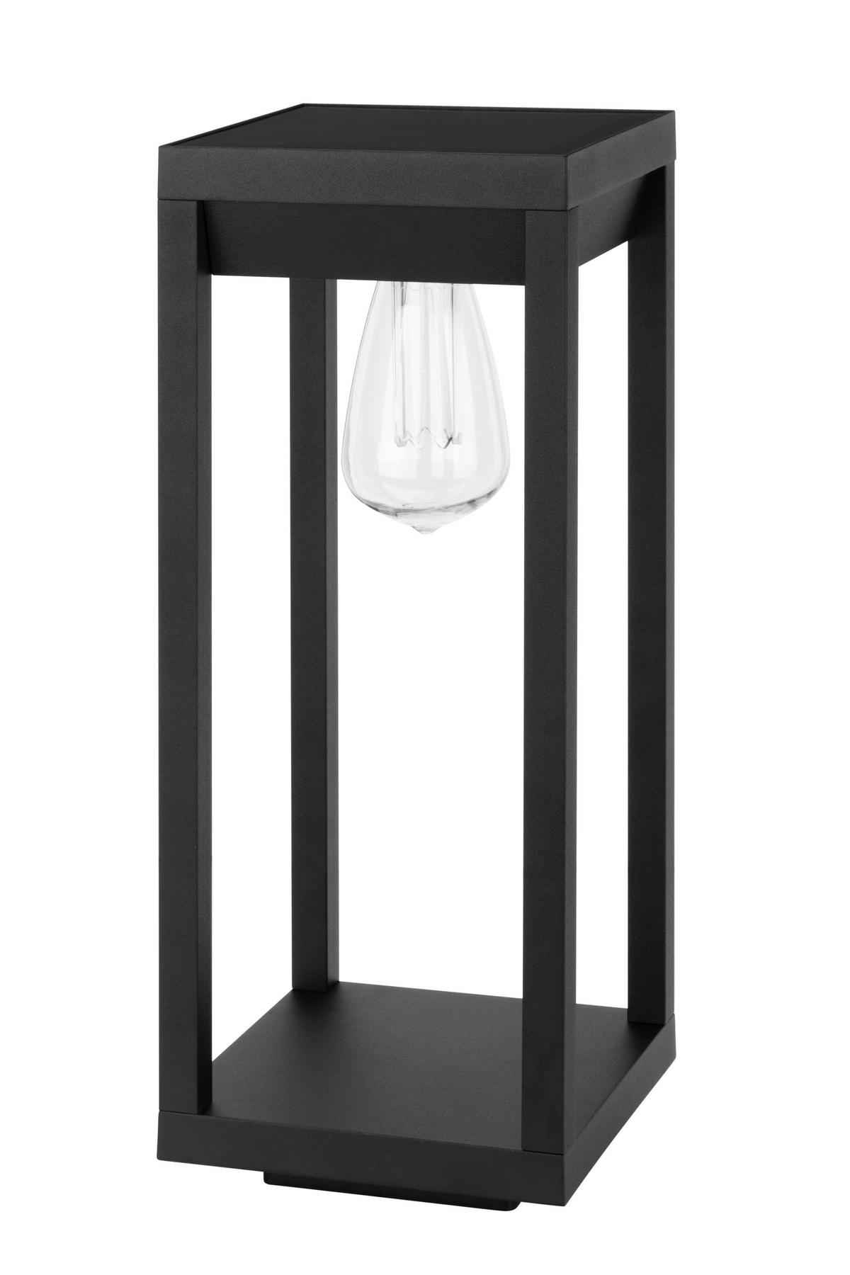 LAMPA SOLARNA OXNARD - przezroczysty, Basics, tworzywo sztuczne (15/15/40cm) - Ambia Garden