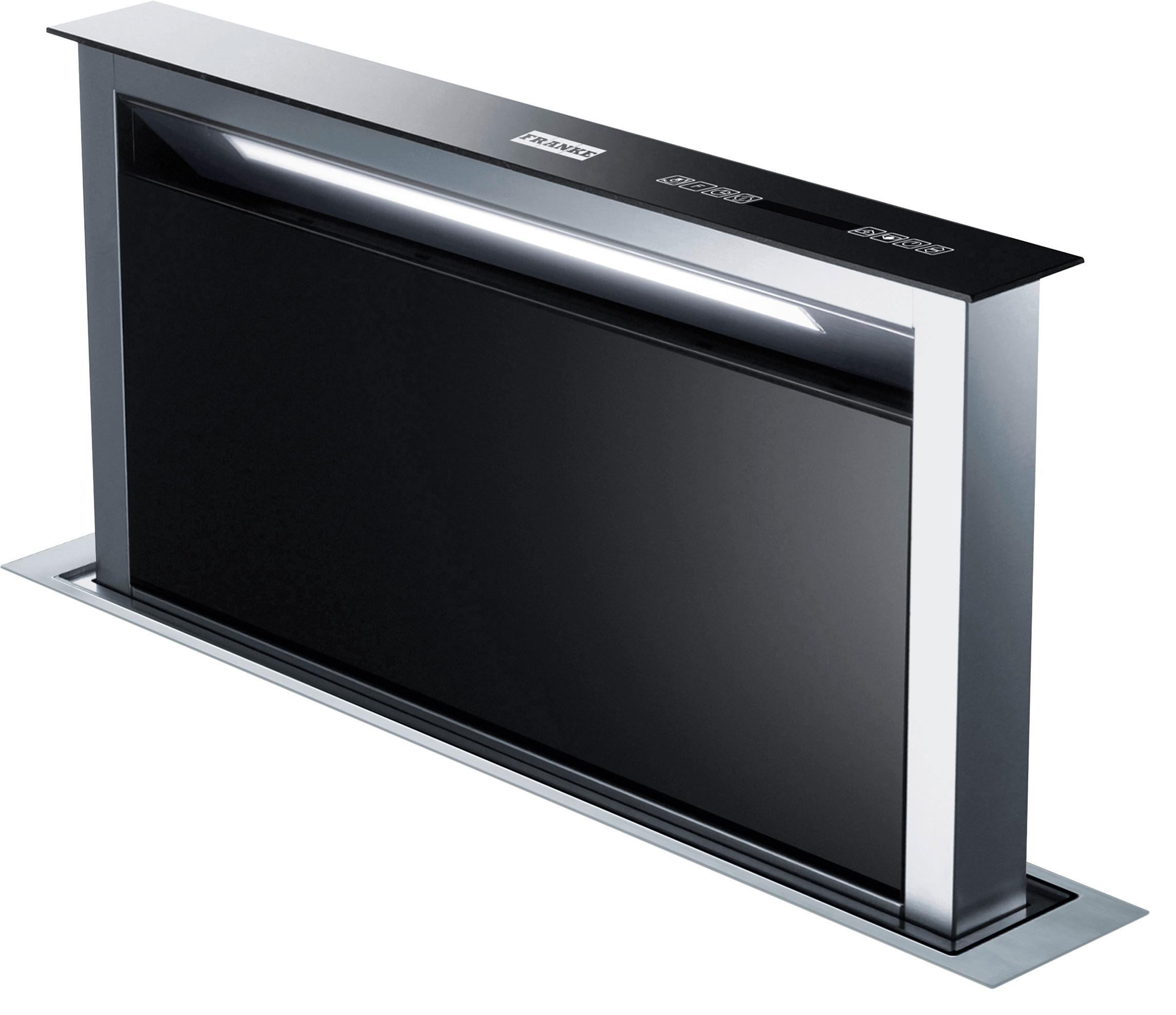 Dunstabzugshaube Franke FDW908IBXS - Schwarz, ROMANTIK / LANDHAUS, Glas (88cm) - Franke