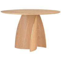Jedilna Miza Atlas, Barva Hrasta, Ø 120 - barve hrasta, Moderno, leseni material/les (120/75cm) - Livetastic