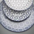 Serviciu De Masă Blue Chic - albastru/alb, Lifestyle, ceramică - Premium Living Serviciu De Masă Blue Chic - albastru/alb, Lifestyle, ceramică - Premium Living