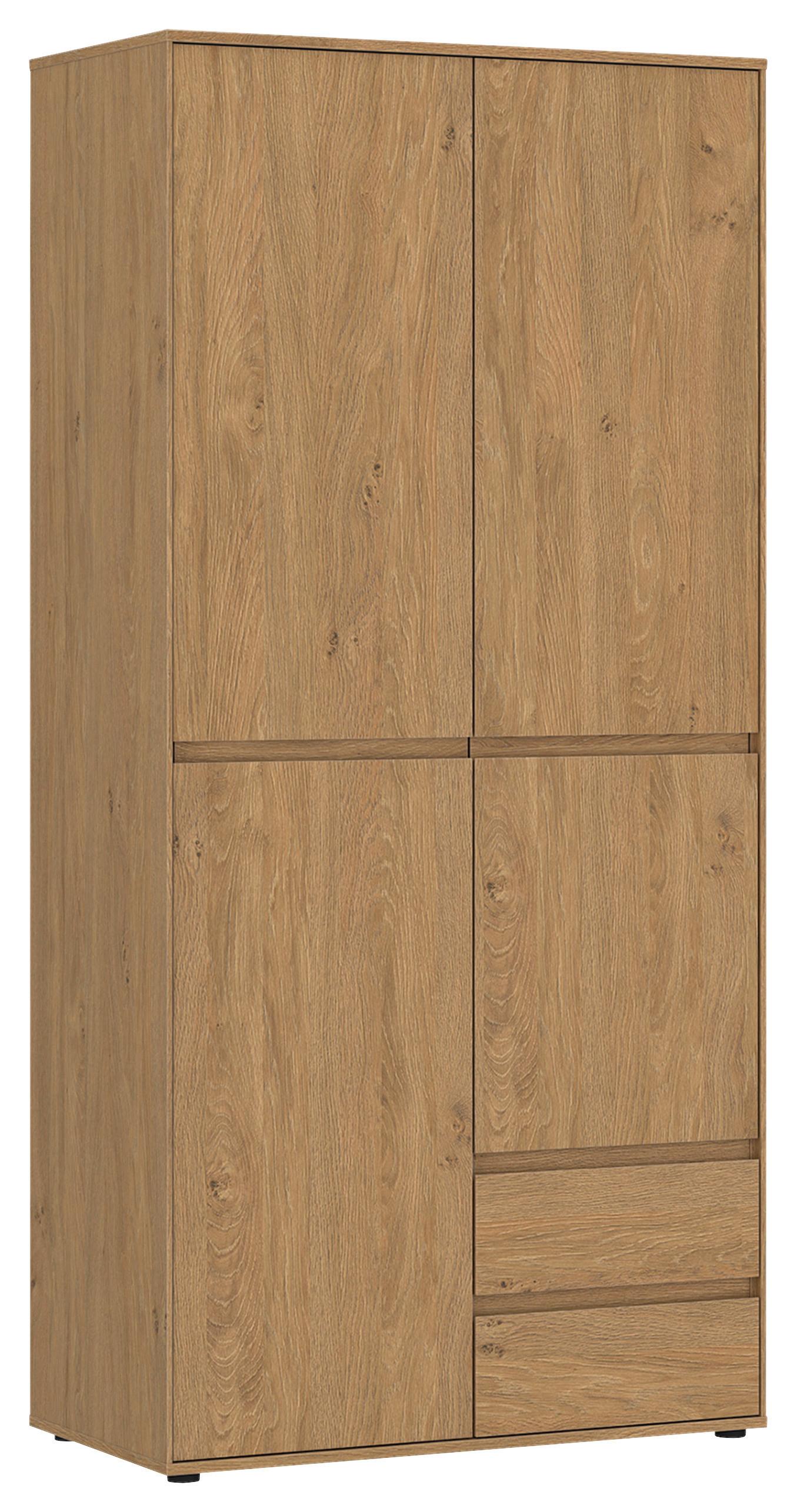 Dulap Calzado - Modern, material pe bază de lemn (92/199,9/55cm) - Modern Living