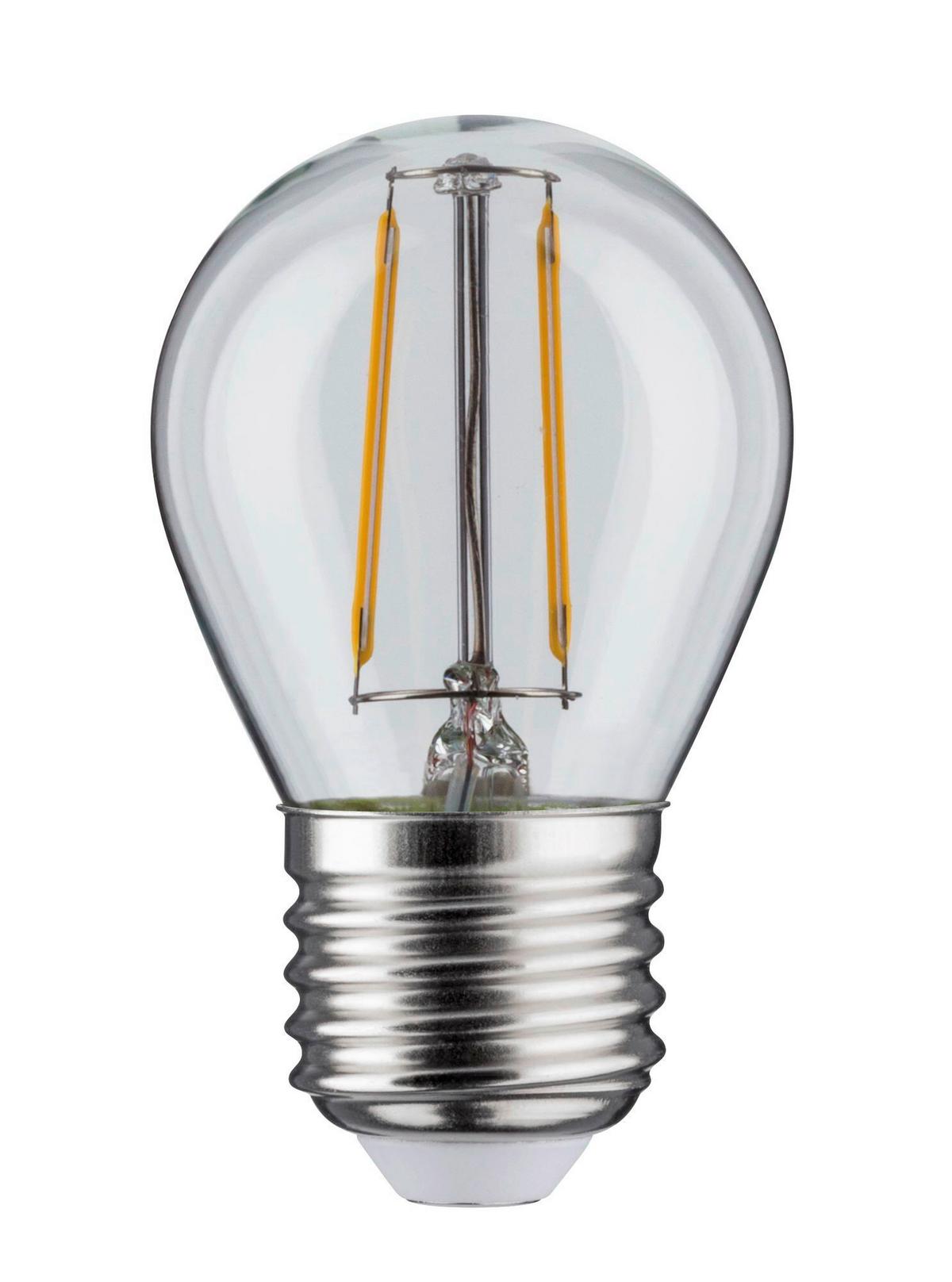 LED-Leuchtmittel 28691 max. 2,6 Watt - Klar, Basics, Glas (4,5/7,2cm) - Paulmann