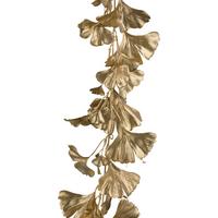 Plantă decorativă Ginkogirlande I - auriu, Konventionell, plastic (115cm) - Modern Living