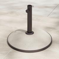 Stojalo Za Senčnik Riom 2 - črna/svetlo siva, Basics, kamen/kovina (45/33cm) - Mömax