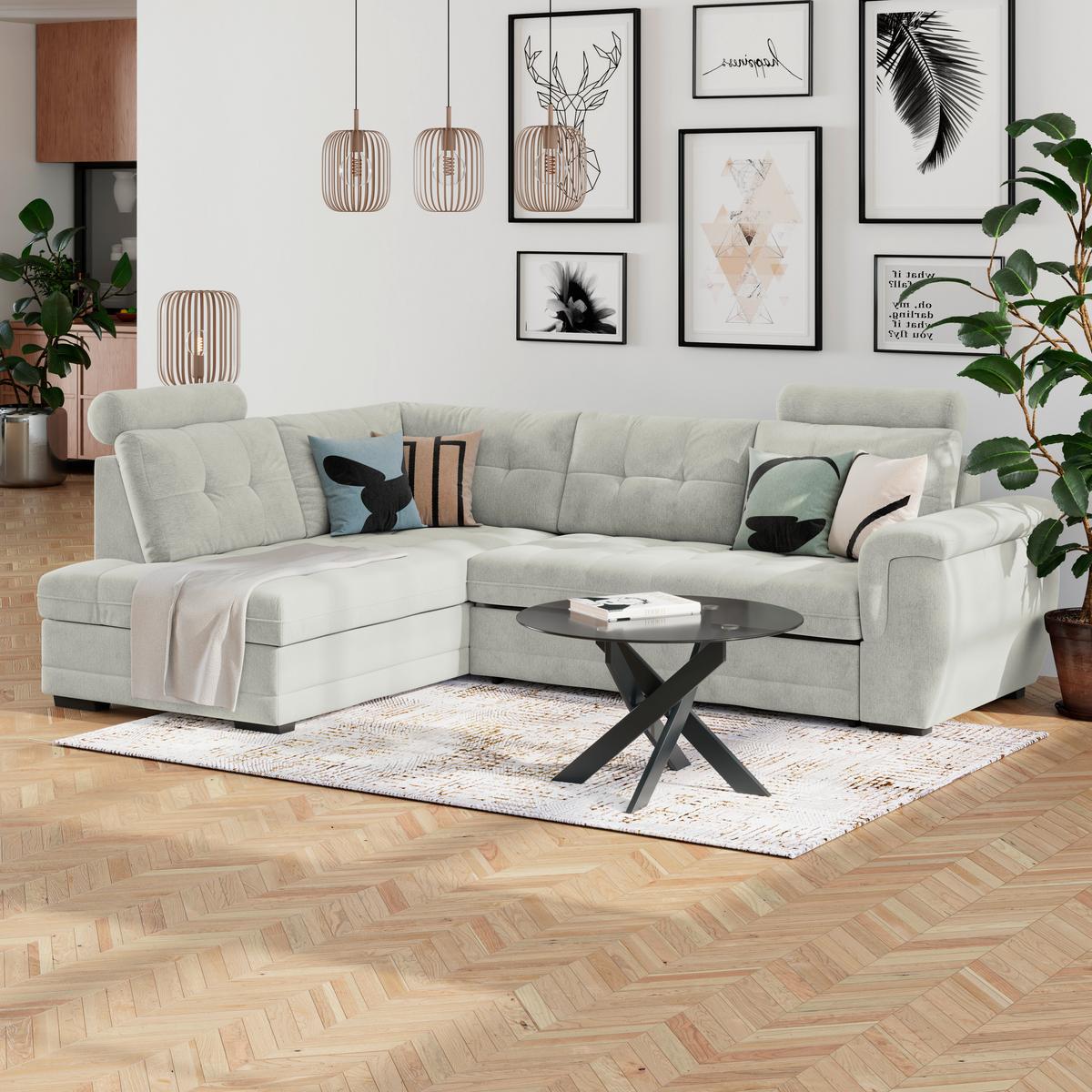 Coltar FALCO NEW - crem, Konventionell, textil (251/183cm) - Mömax