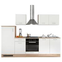 Blok Kuhinja Andy - bijela/hrast Sonoma, Moderno, drvni materijal (270/195/60cm) - Best Price