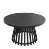 SOFFBORD PELA - svart, Modern, metall/trämaterial (90/45cm) - Bessagi Home