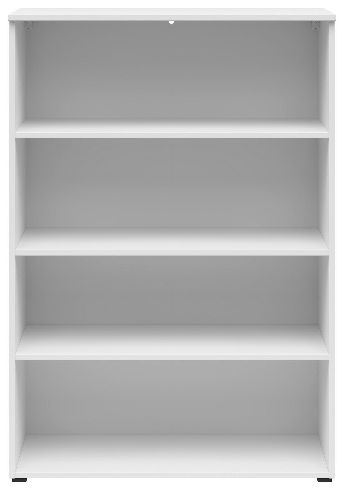 Regal Multistauraum - bela/antracit, Moderno, umetna masa/leseni material (80/115/40cm) - Premium Living
