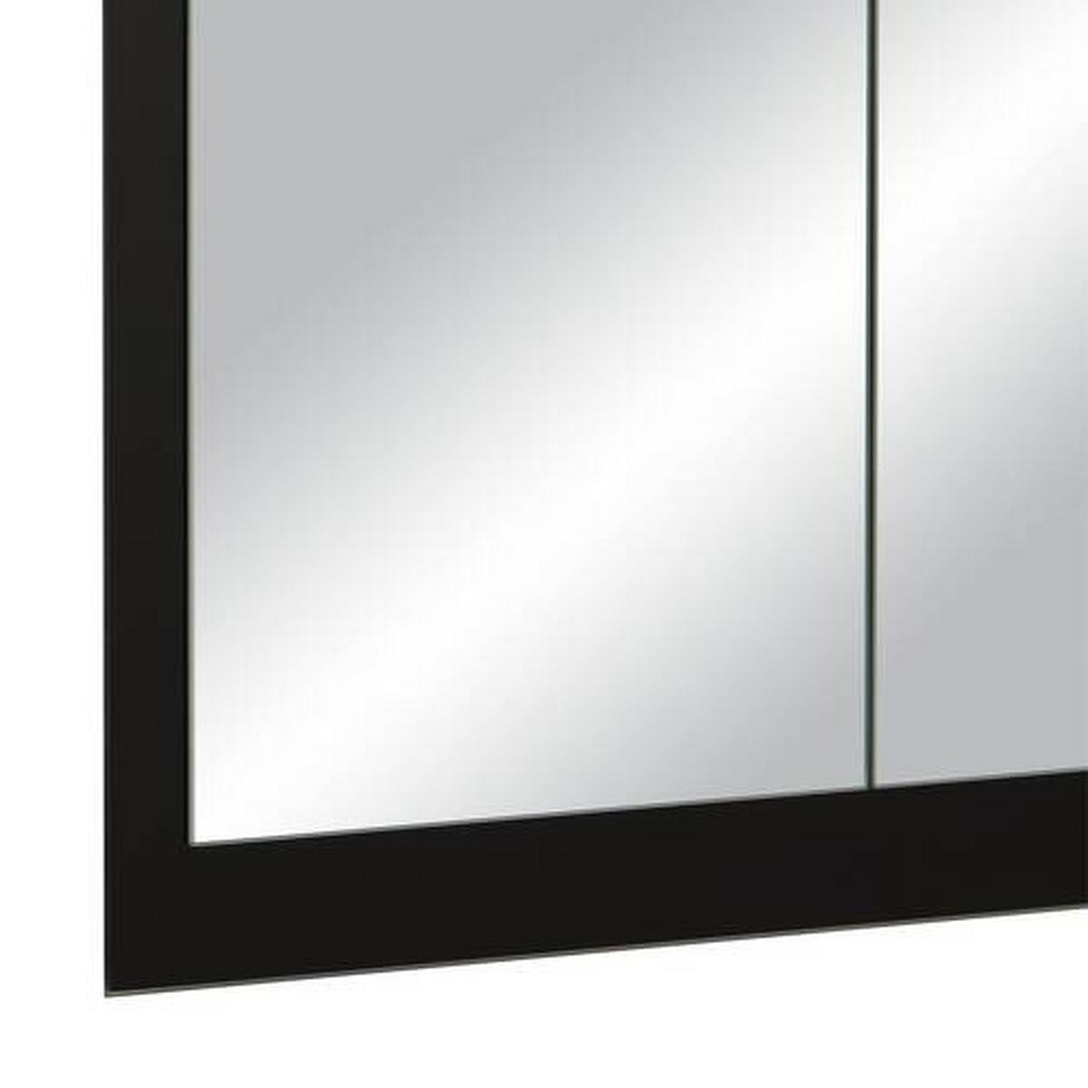 Wandspiegel Industrial ca. 64x104cm - Schwarz, Modern, Glas (64/104cm) - Mömax