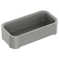 Tavă pentru tacâmuri Lis -Ext- - gri, Modern, plastic (19,1/9,6/4,8cm) - Mömax
