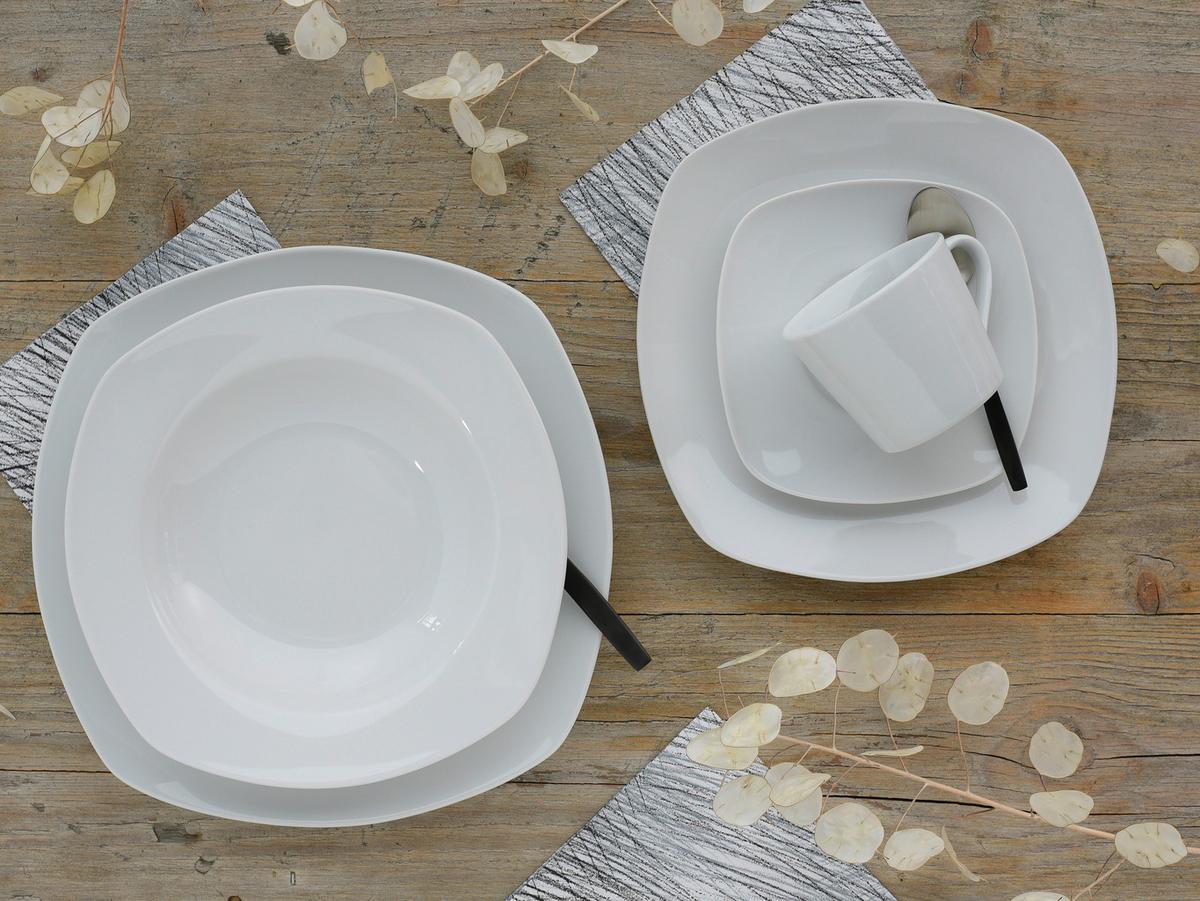 Kombinirani Servis Amelie, 30-Delni - bela, Basics, keramika