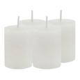 Sveča Lia - 4-delni Set - šampanjec, Moderno (4/5,5cm) - Mömax modern living
