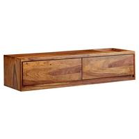 Nizka Omarica Wohnling - barve indijskega rožnega lesa, Moderno, les (108/25/34cm) - MID.YOU