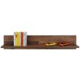 Falipolc Barna Baghira - Barna, modern, Faalapú anyag (120/22,8/21,9cm) - Premium Living Falipolc Barna Baghira - Barna, modern, Faalapú anyag (120/22,8/21,9cm) - Premium Living