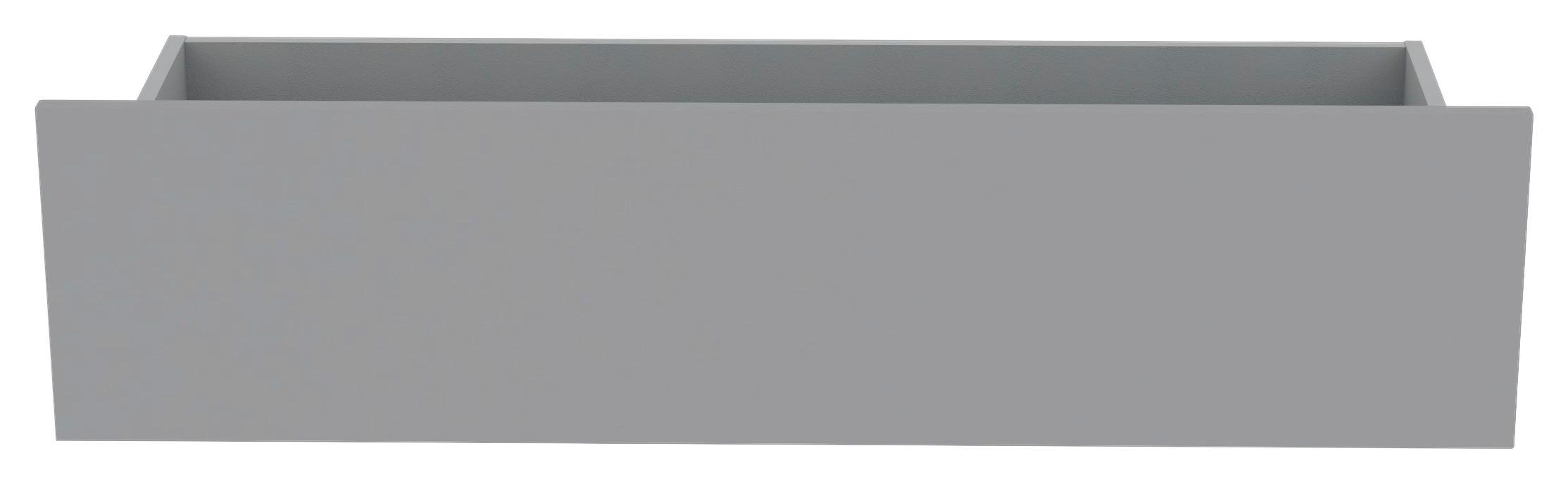 Predal Unit Sv. Sive Barve - svetlo siva, Moderno, leseni material (90,9/21,9/36,6cm) - Based